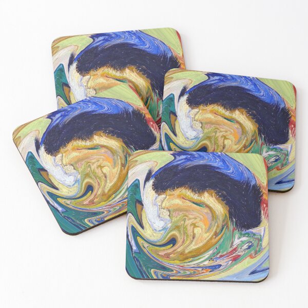 Item preview,  Vincent van Gogh: Self-portrait with Bandaged Ear Distorted  designed and sold by AdamSauriol.
