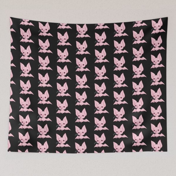 Item preview, small pink bat designed and sold by sirineab.