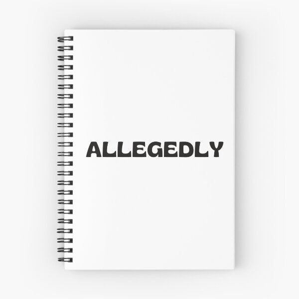 Item preview, Allegedly - lawyer gift  designed and sold by PickaSticka.