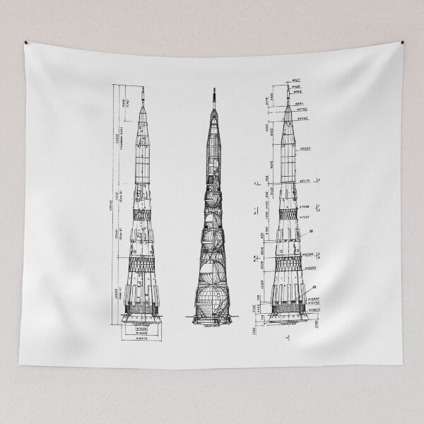 Item preview, N1 Moon Rocket designed and sold by Mila1946.