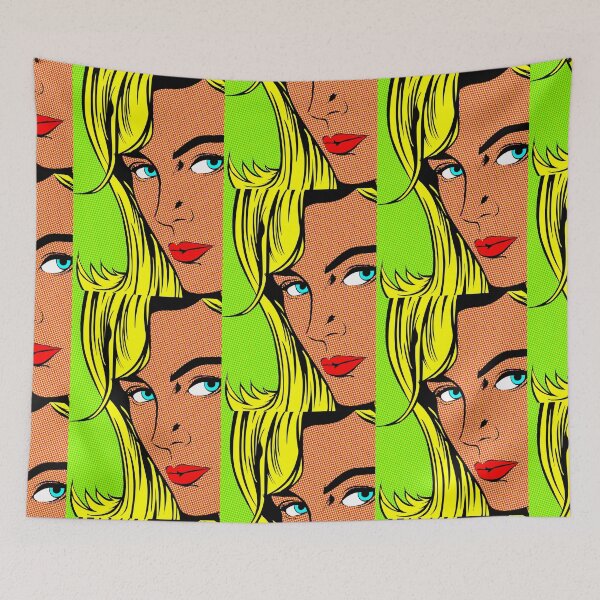 Item preview, Pop Art Woman designed and sold by Good-Looking Corpse.