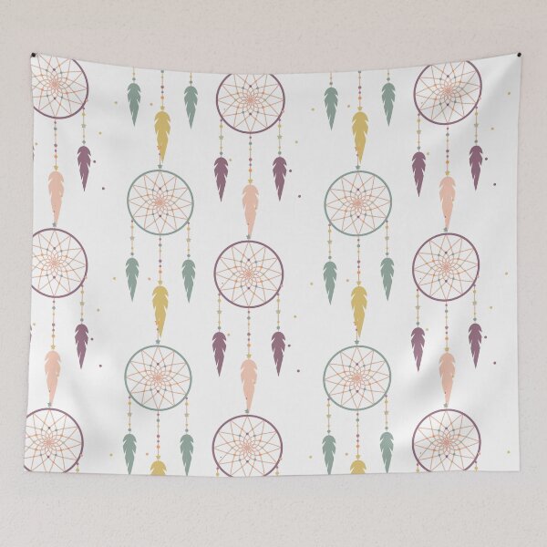 Item preview, Dream catcher pattern . Modern print. designed and sold by KsuWonder.