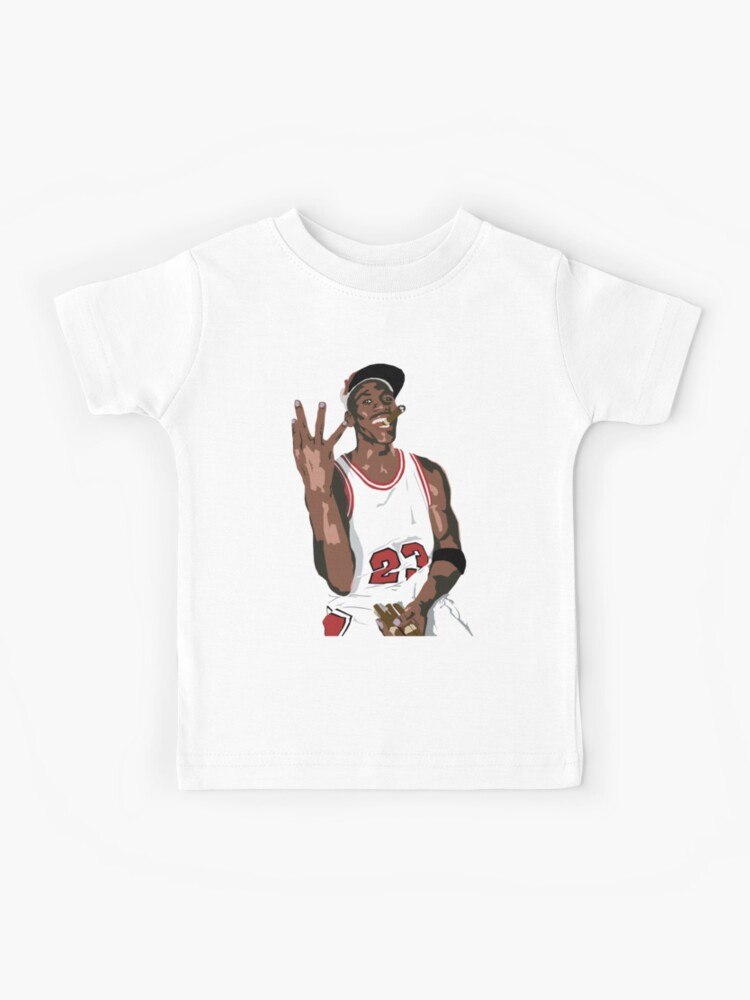 Camiseta para niños del Campeonato Michael Jordan» de RatTrapTees | Redbubble