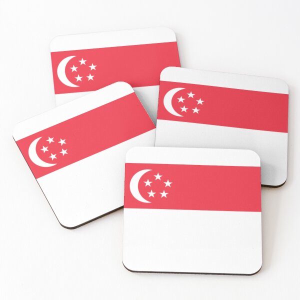 Item preview, Singapore flag designed and sold by John Gault.