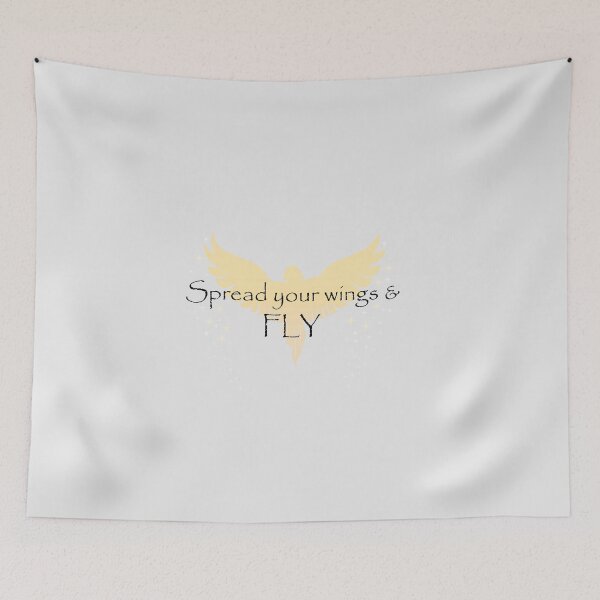 Item preview, Spread your wings and FLY into the Sky pearl design designed and sold by MystixJack.
