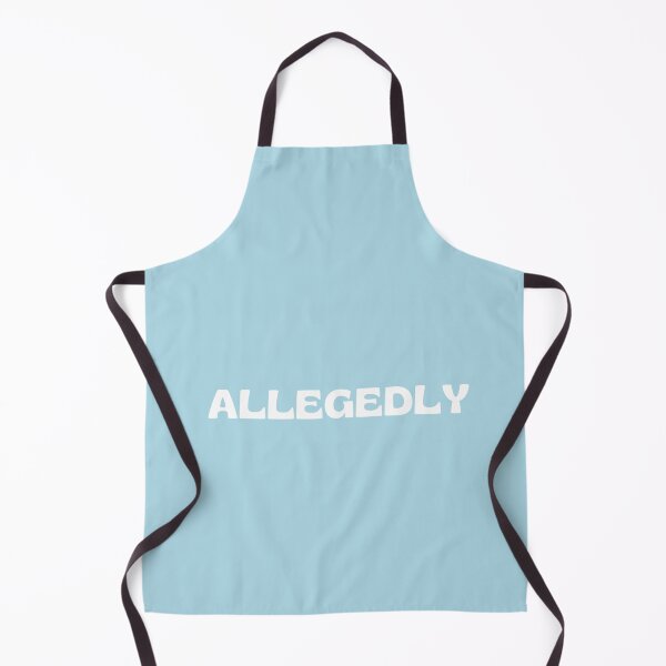 Item preview, Allegedly - lawyer gift (white/grey) designed and sold by PickaSticka.