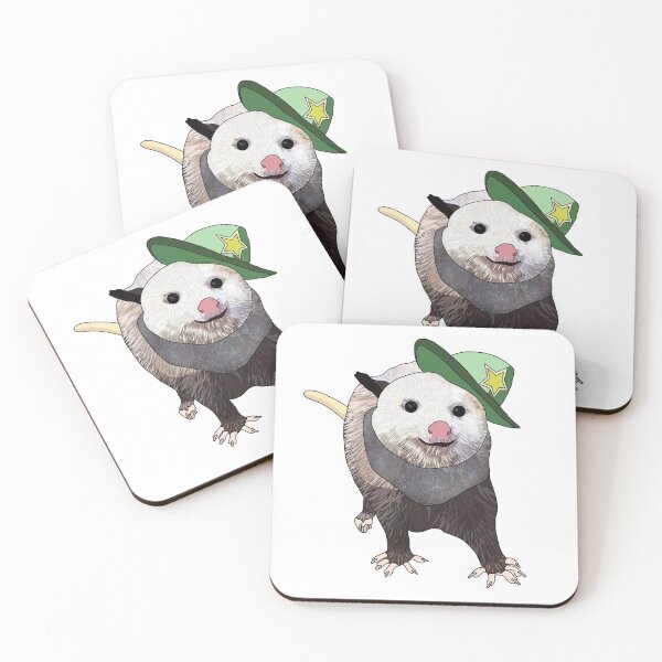 Item preview, opossum sheriff designed and sold by hraeofsunshine.