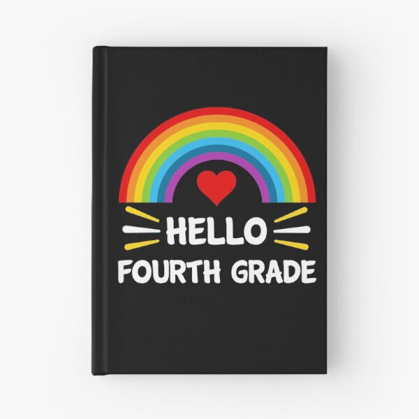 Item preview,  Hello Fourth Grade Students Teachers Back To School Rainbow  designed and sold by StudioTina.