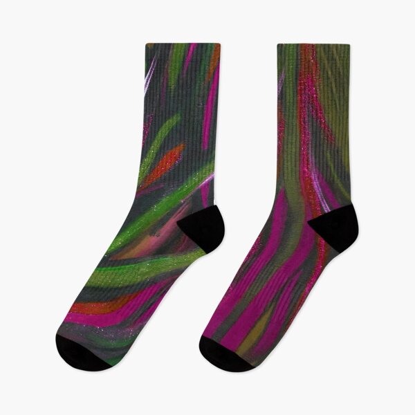 Item preview, Ribbons of Green, Pink and Red designed and sold by KR Art Studio.