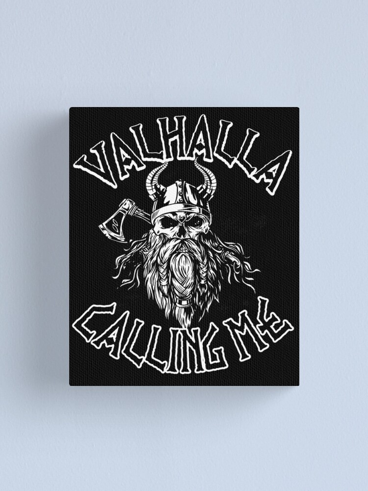 : Valhalla Calling Me Vikings Runes Premium T-Shirt