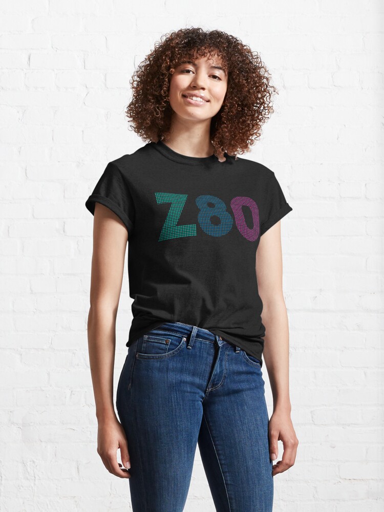 Alternate view of Z80 microprocessor Classic T-Shirt