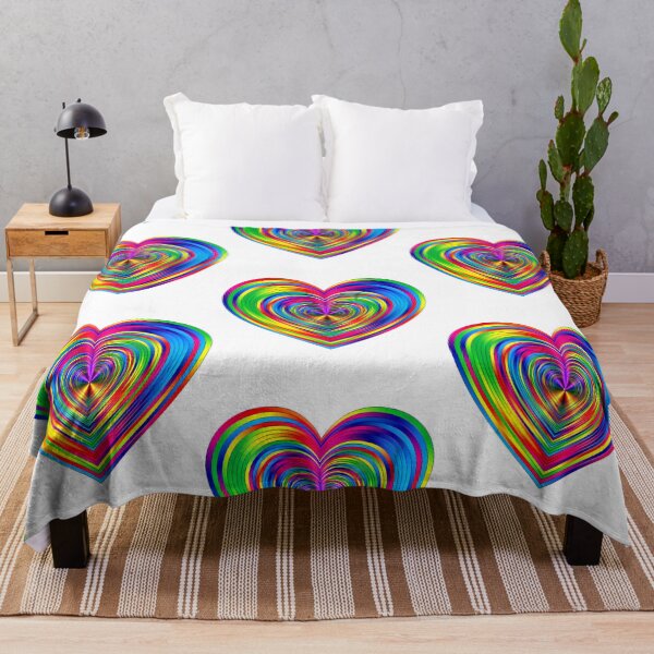 Item preview, Colorful Heart of Stripes designed and sold by artistoutfitter.