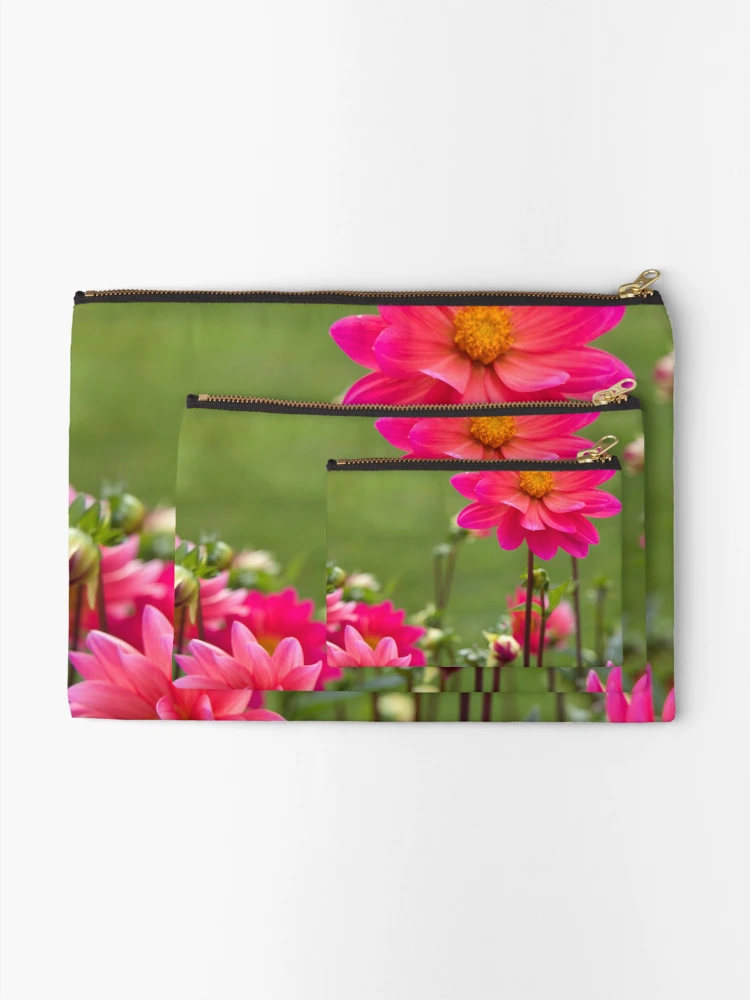 Thumbnail 2 of 4, Zipper Pouch, Flower Power designed and sold by RissaDD.
