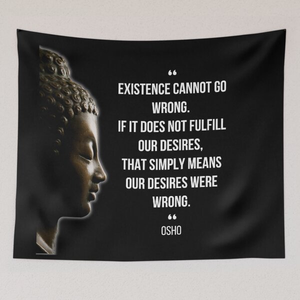 Item preview, Motivational Quote for Success | Osho | Existence cannot go wrong designed and sold by RetComly.