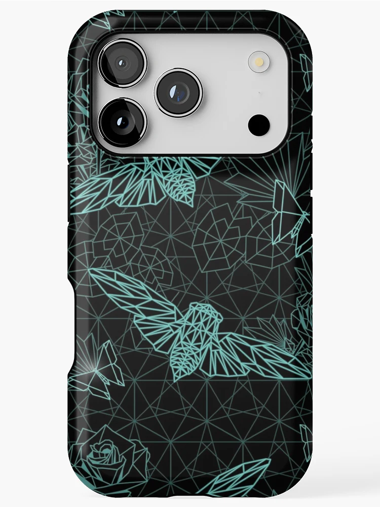Thumbnail 1 of 4, iPhone Case, Geometric Insect Pattern Design designed and sold by ShaireProd.
