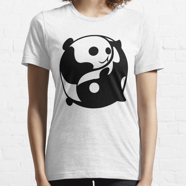 Yin and Yang- Panda and Orca Essential T-Shirt