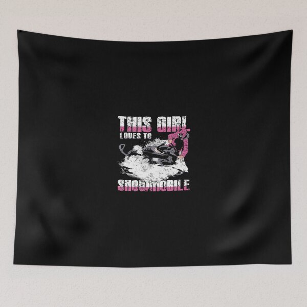 Item preview, Snowmobile Girl'S Snowmobiling designed and sold by teatordena.