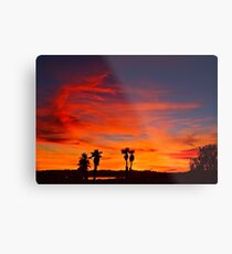 Last Night's Sunset Metal Print