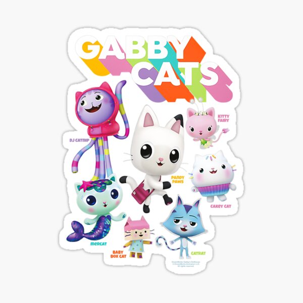 Gabby'S Dollhouse Stickers-Set