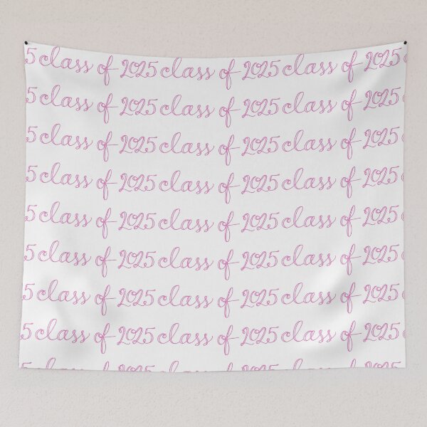 Item preview, Class of 2025 Cursive Pink designed and sold by CGBCreative.