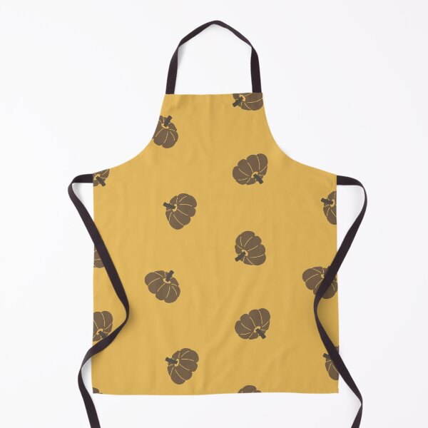 Item preview, Yellow brown Pumpkins autumn seamless patterns designed and sold by essskina.