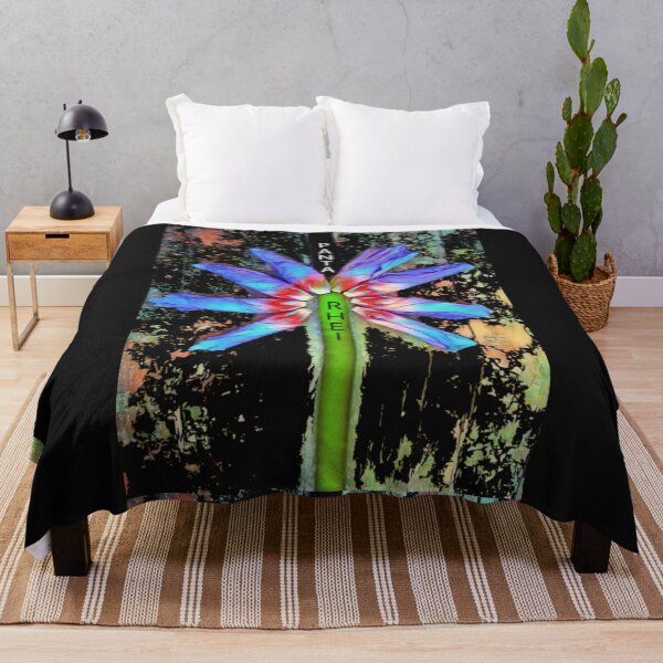 Item preview, Panta Rhei *Everything changes meditative photo collage with hibiscus flowers photo design designed and sold by kikidu21.