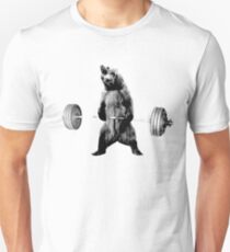 Grizzlybär-Kreuzheben Slim Fit T-Shirt