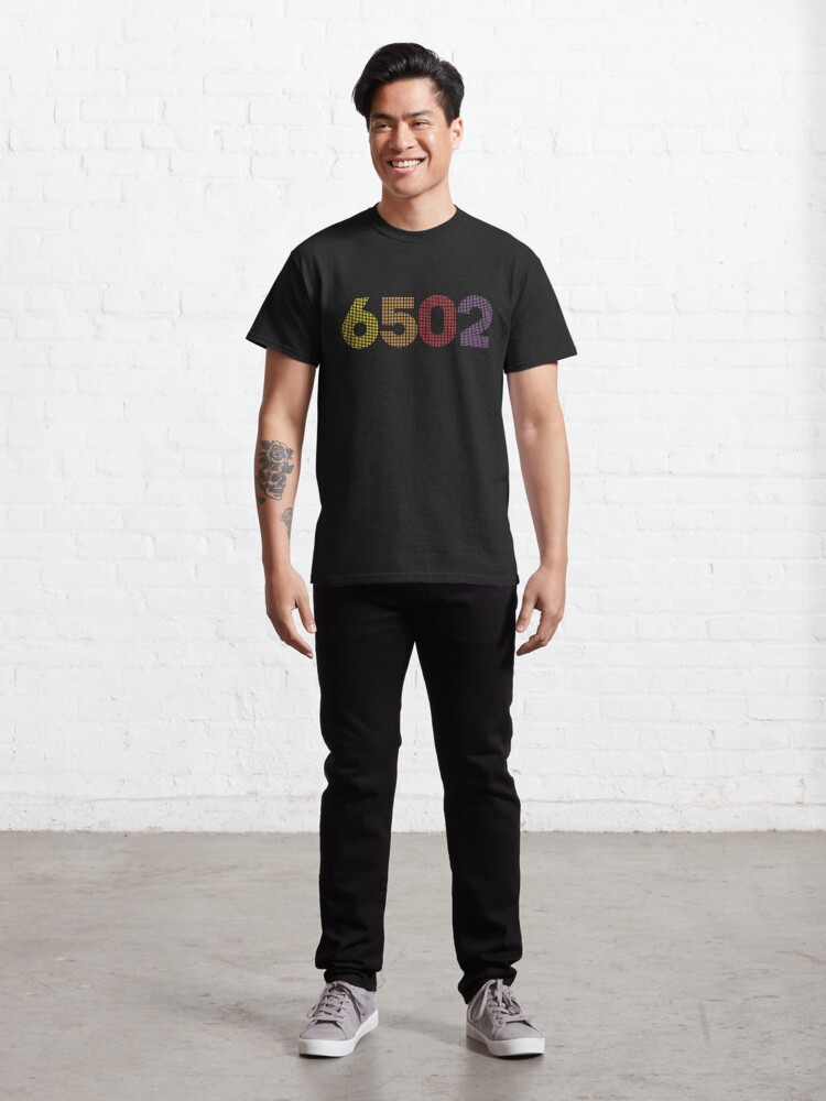Alternate view of 6502 microprocessor Classic T-Shirt
