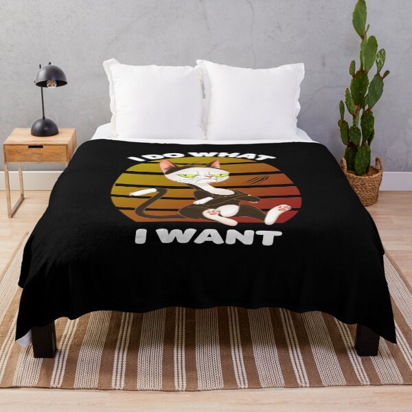 Item preview, Funny Cat I Do What I Want With My Cat designed and sold by david parry.