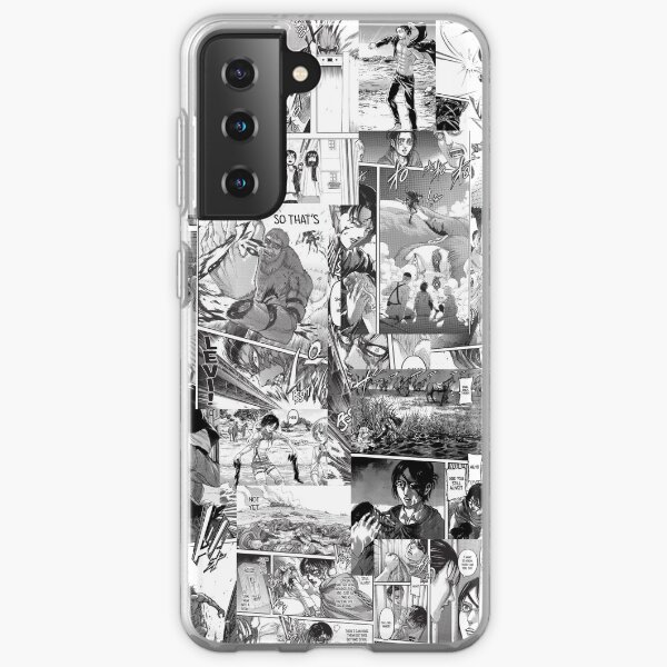 Attack on Titans collage Samsung Galaxy Soft Case