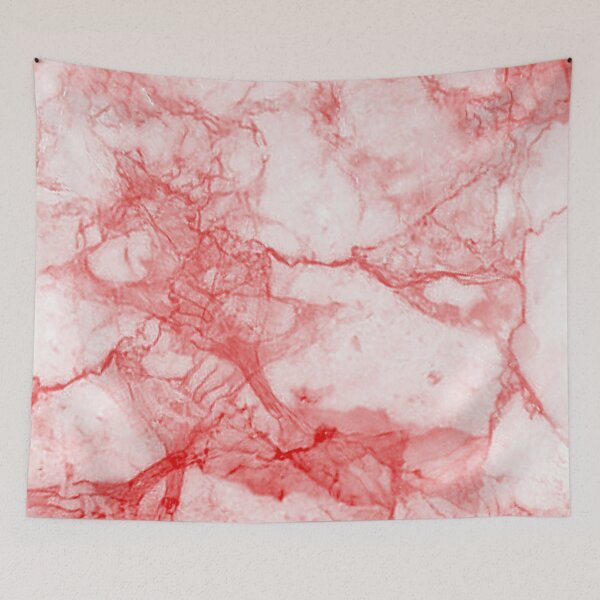 Item preview, Diseño de mármol de fantasía rojo y blanco. designed and sold by Piper-Deals.