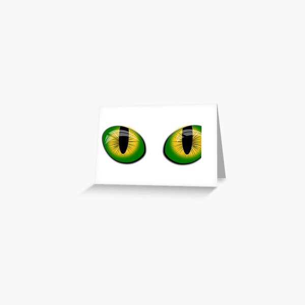 Big eyes Greeting Card