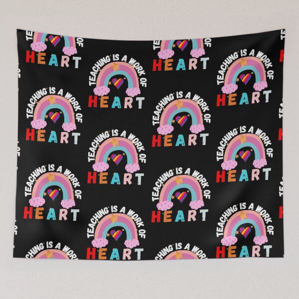 Item preview, teaching is a work of heart designed and sold by ronaldsonou.