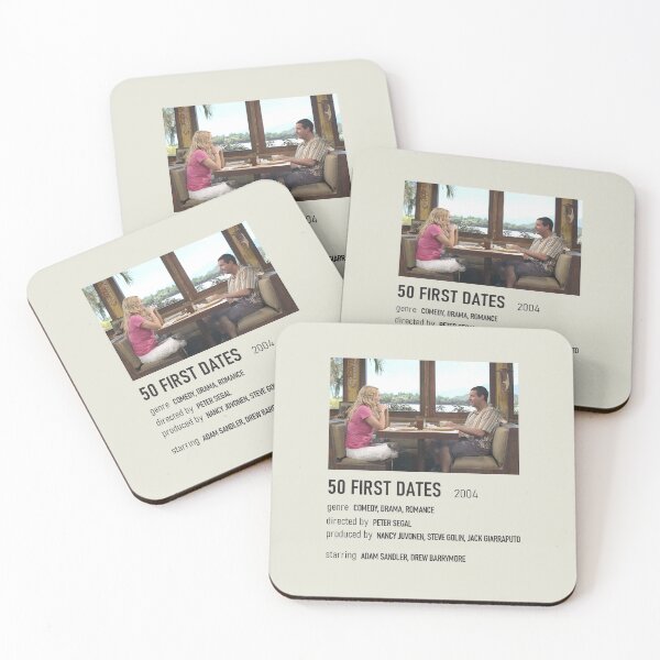 Item preview, 50 First Dates Alternative Movie Poster designed and sold by cin ㅤ.