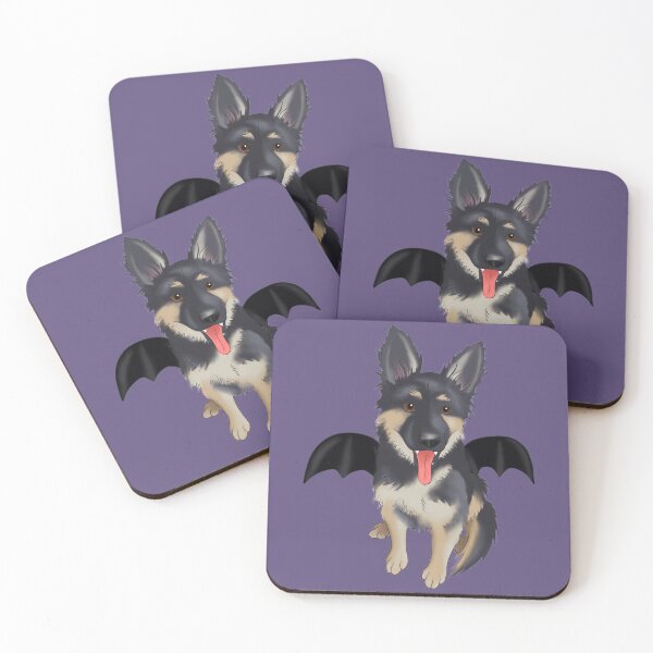 Item preview, Vampire Bat Dog Halloween, Cut German Shepherd Bat Dog Costume designed and sold by ElysianCreation.
