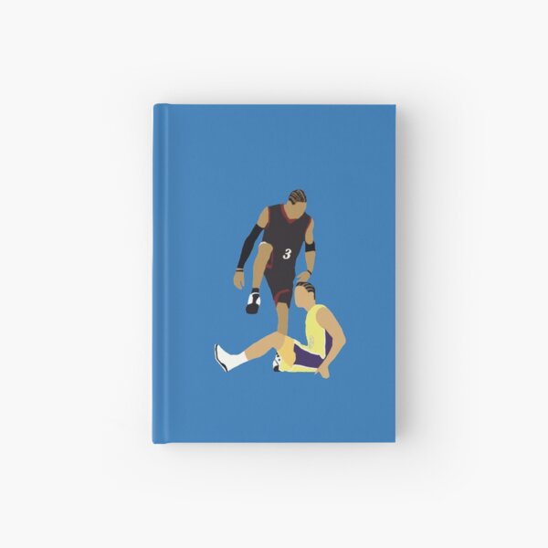 Allen Iverson Steps Over Tyronn Lue Hardcover Journal