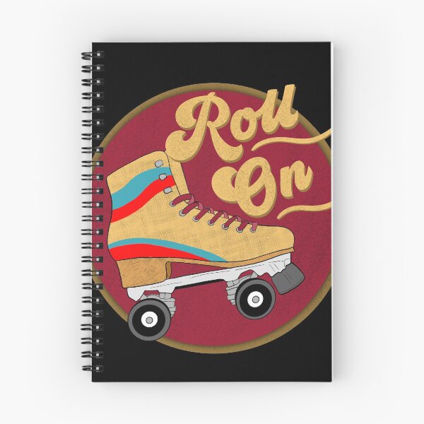Item preview, Roll On Vintage Distressed 70s Retro Roller Skate designed and sold by ksrogersdesigns.
