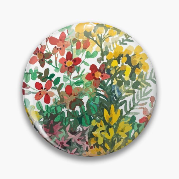 Item preview, flowers in the garden designed and sold by Lemontreeart63.