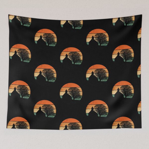 Item preview, Cool Retro Church Design designed and sold by Dog Hair and Healing.