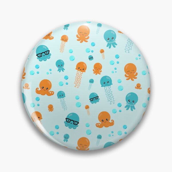 Item preview, Kawaii Octopuses Pattern designed and sold by TamGustam.