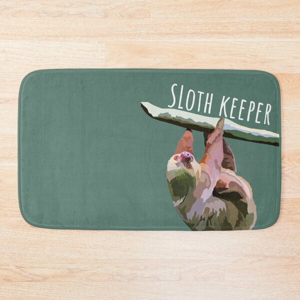 Item preview, S is for Sloth Keeper,Sloth Keeper Design – Dedicated Wildlife Care and Gentle Animal Keeper Artwork designed and sold by PrettylittlepastelUk.