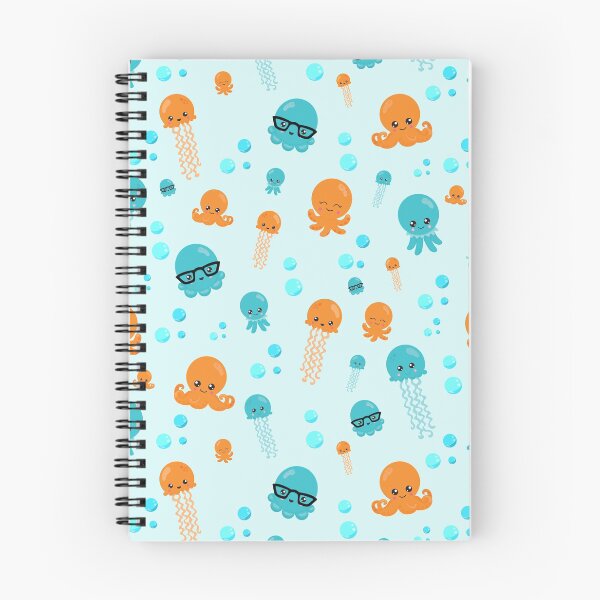 Item preview, Kawaii Octopuses Pattern designed and sold by TamGustam.
