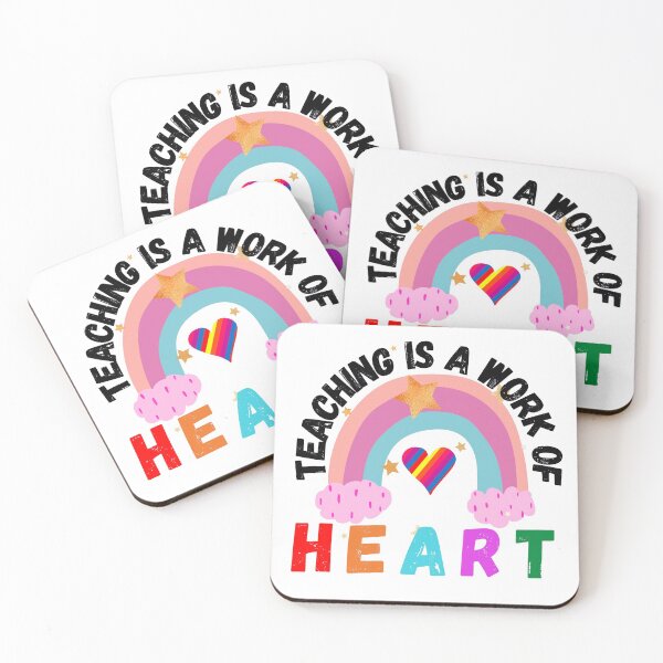 Item preview, teaching is a work of heart designed and sold by ronaldsonou.