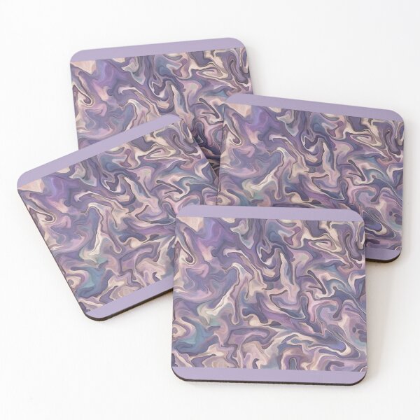 Item preview, Swirls in purples and mauves designed and sold by catapat60.