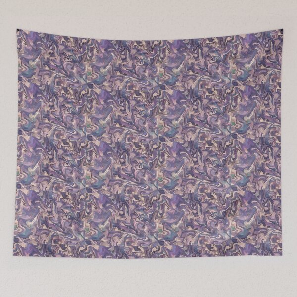 Item preview, Swirls in purples and mauves designed and sold by catapat60.