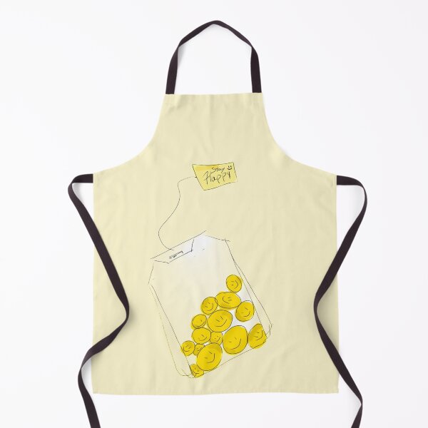 Item preview, Happy Tea bag yel designed and sold by Gracie_Designs.