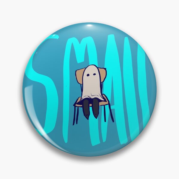 Item preview, small ghost designed and sold by JustTheJame.