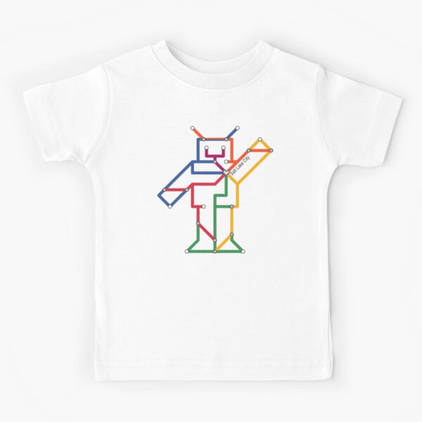 Robot: Salt Lake City Kids T-Shirt