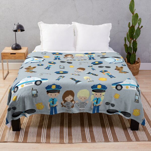 Item preview, Kawaii Police Pattern designed and sold by TamGustam.