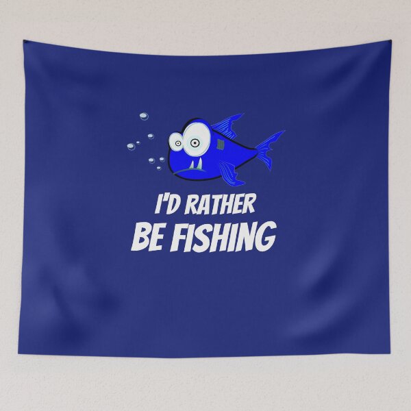 Item preview, Funny I'd Rather Be Fishing  designed and sold by FreedomUniverse.